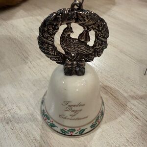 Reed & Barton 12 Days of Christmas Bell 2